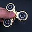 Спиннер для рук (Fidget Spinner) металлический с эффектом свечения, фото 4