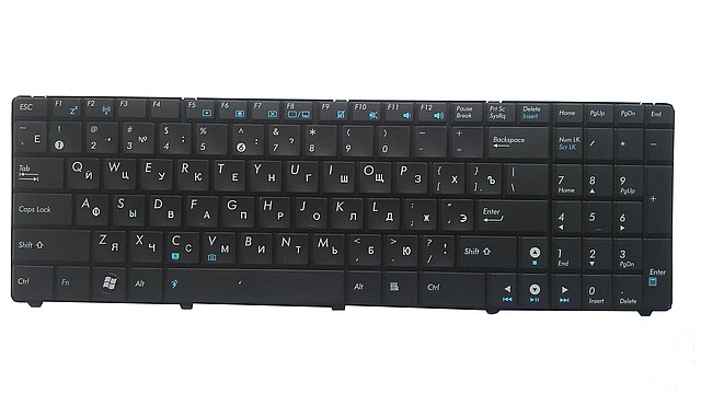 Замена клавиатуры в ноутбуке Asus K50 K50AB K51 K60 K70 F52Q P50IJ - фото 1 - id-p2692058
