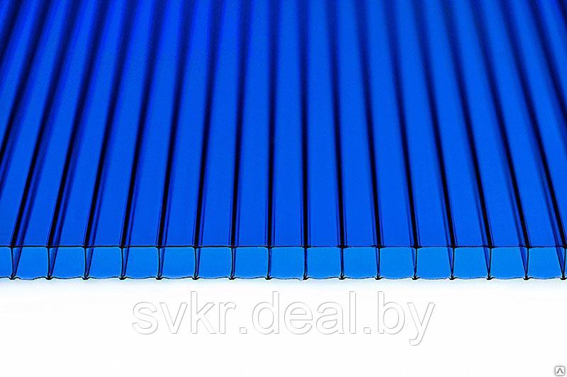 Поликарбонат 6мм синий(2,1x6м) - фото 1 - id-p64158495
