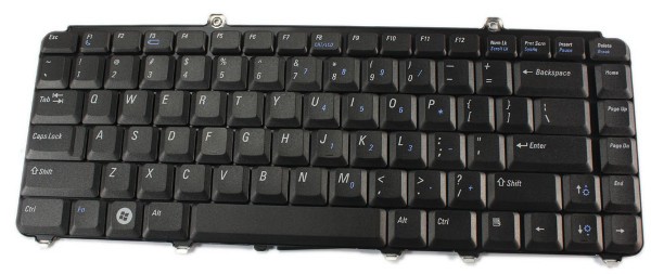 Замена клавиатуры в ноутбуке Dell INSPIRION 1420 1520 1525 XPS M1330 BLACK