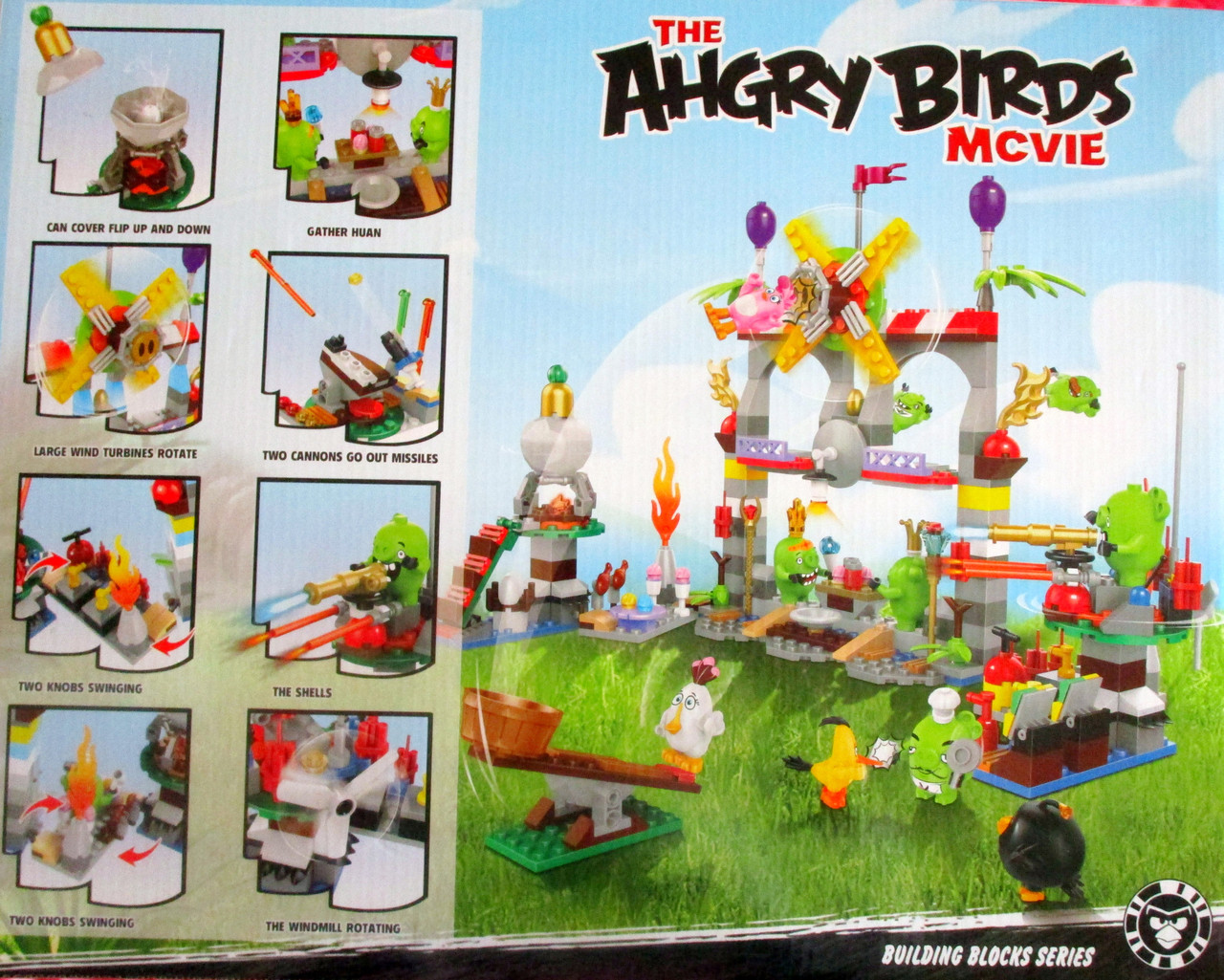 Конструктор аналог лего angry birds SL8940 - фото 2 - id-p64160693