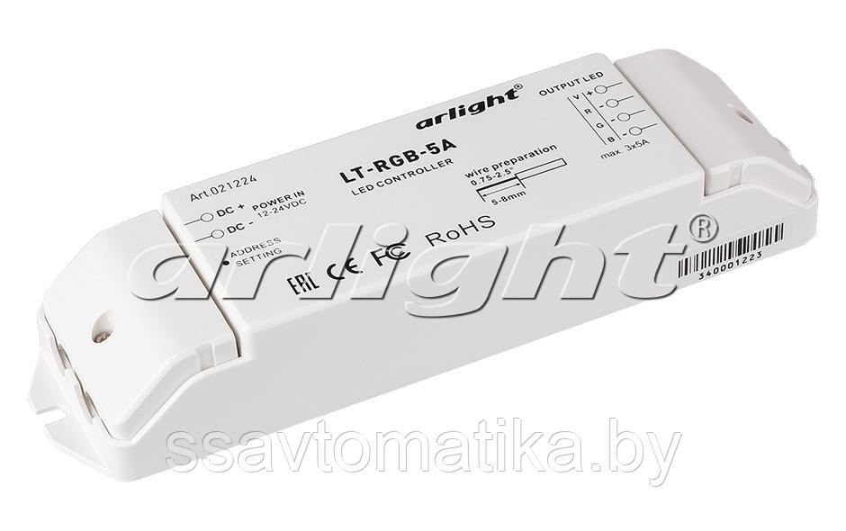 Контроллер LT-RGB-5A (12-24V,180-360W, ПДУ сенсор) - фото 2 - id-p64170142