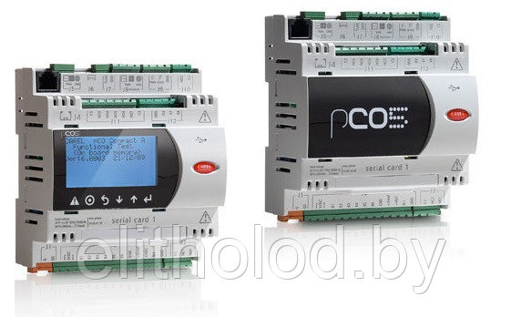 Контроллер Carel PCO5 compact PCOX000AB0, 6 реле, 4 аналоговых выхода