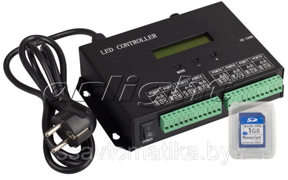 Контроллер HX-803SA DMX (8192 pix, 220V, SD-карта) - фото 1 - id-p64216380