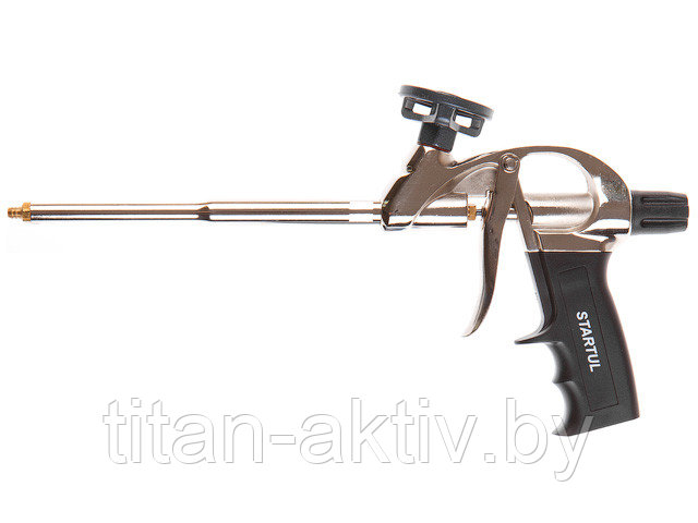 Пистолет для монтажной пены STARTUL PROFI (ST4057-1) (в комплекте 4 насадки) - фото 2 - id-p64153752