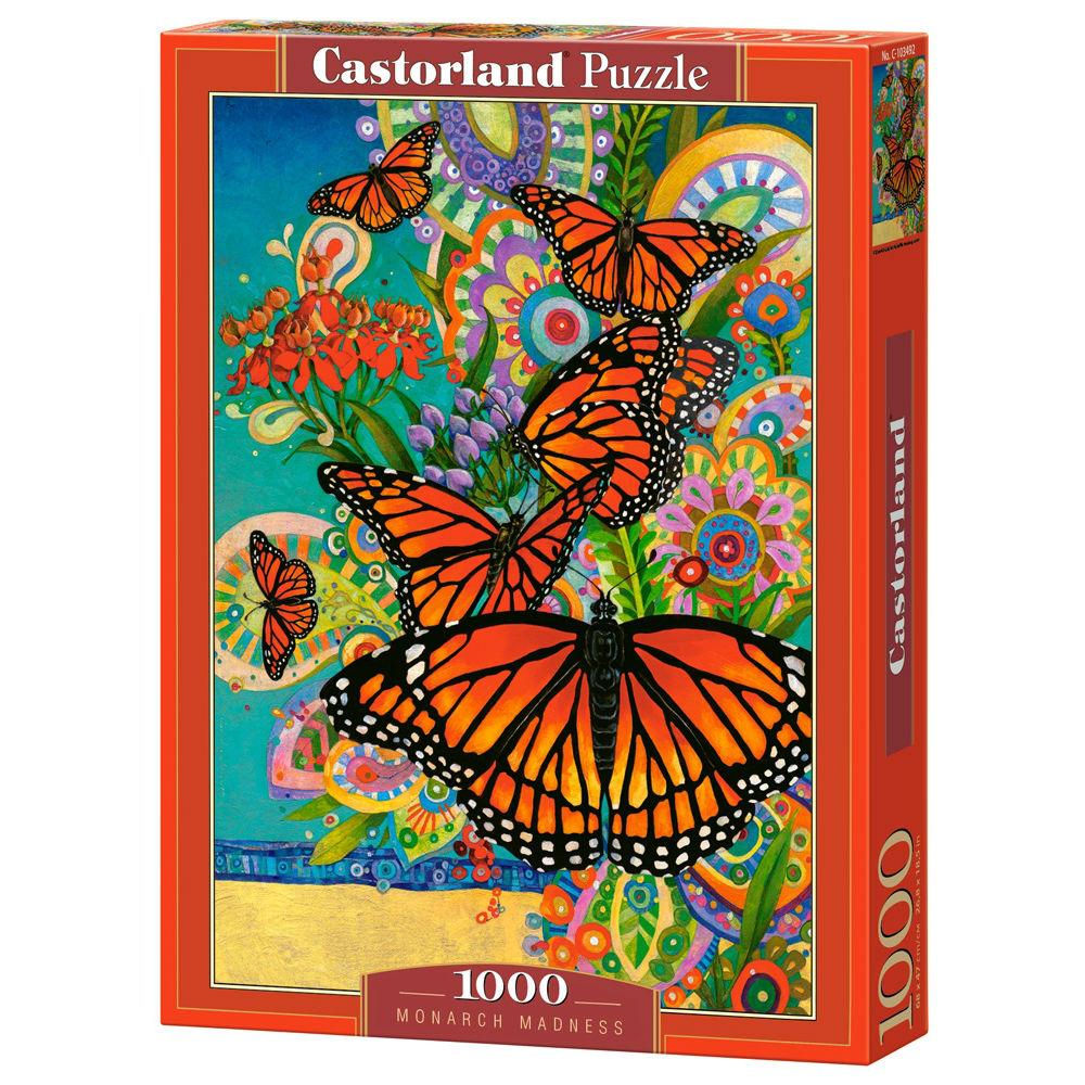 Бабочки Монархи. Пазл Castorland 1000 элементов