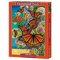 Бабочки Монархи. Пазл Castorland 1000 элементов