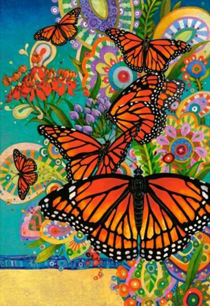 Бабочки Монархи. Пазл Castorland 1000 элементов - фото 2 - id-p64295508