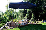 Садовый зонт Furnide синий, фото 9