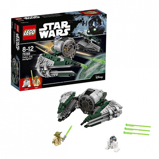 Конструктор Лего 75168 Звёздный истребитель Йоды Lego Star Wars, фото 1