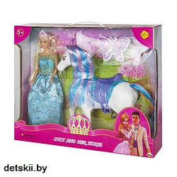 Кукла Defa Lucy Дефа Люси и ее лошадь 8209