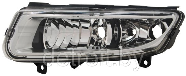 Противотуманная фара левая с ходовыми огнями Фольксваген Поло хэтчбек, 6R0941061B