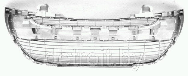 Решетка в бампер центральная Пежо 308 до 04/11, 7414VH