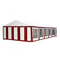 Тент-шатер ПВХ 5x12м белый с красным Sundays Р512201R