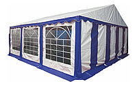 Тент-шатер ПВХ 6x6м белый с синим Sundays 66201