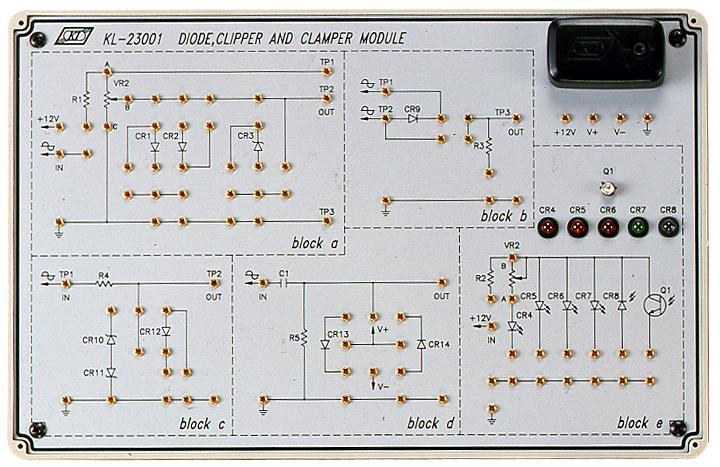 Учебный стенд для изучения аналоговых электрических схем K&H MFG KL-200 - фото 4 - id-p64340217