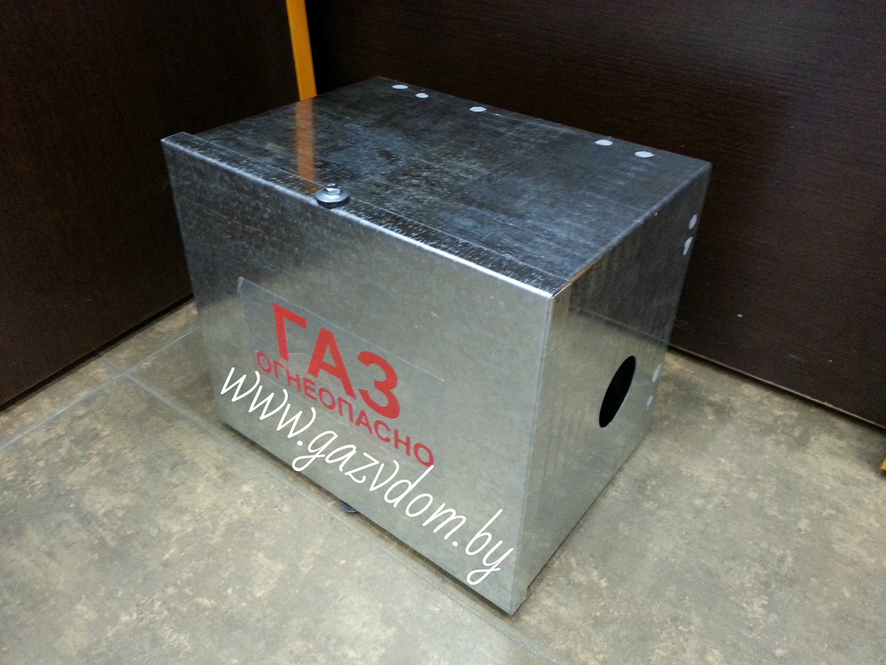 Металлический ящик для редуктора газа (линейный) - фото 2 - id-p49498594