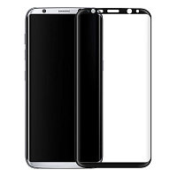 Защитное стекло с полной проклейкой Full Screen Cover 0.3mm черное для Samsung G955F Galaxy S8 Plus