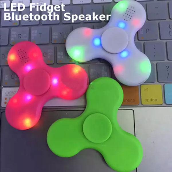 LED Fidget Bluetooth Fidget Spinner с блютусом с мр 3 - фото 3 - id-p64353623
