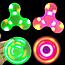 Спиннер для рук LED Lights Fidget Spinner with USB Charge Bluetooth Speaker, фото 4