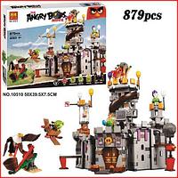 Конструктор Bela Angry Birds 10510 (аналог LEGO 75826) "Замок Короля свинок", 879 дет