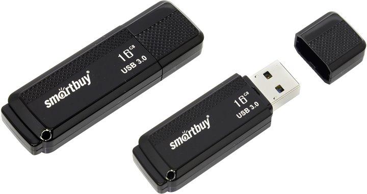 USB 3.0 флеш-диск SmartBuy 16GB Dock Black (SB16GBDK-K3) - фото 1 - id-p64361353