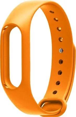 Силиконовый ремешок для Xiaomi Mi Band 2 - Untamo (UТSTXIMIBAND2OR), Orange - фото 1 - id-p64361406