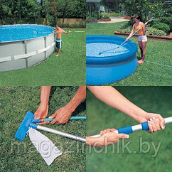 Intex 28002 Набор для чистки бассейнов (сачок + водный пылесос).
