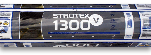 Мембрана паропроницаемая STROTEX 1300 V (рулон 75 кв. м.) - фото 1 - id-p64370721