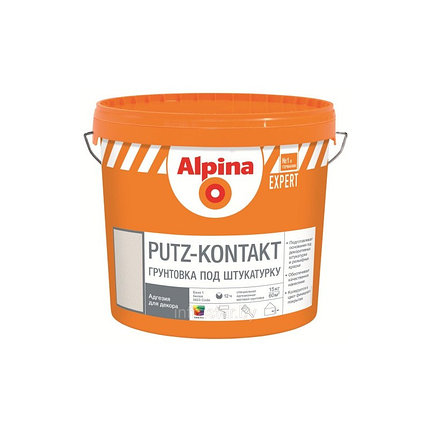 Грунт ALPINA EXPERT PUTZ-KONTAKT, 4кг, фото 2