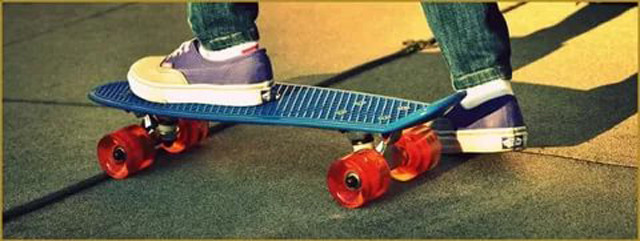 Пенни борд (Penny Board) 22" светящиеся колеса 56 см - фото 6 - id-p64444440