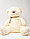 Мягкая игрушка ILY 160 см кремовый плюшевый мишка, большой медведь, фото 3