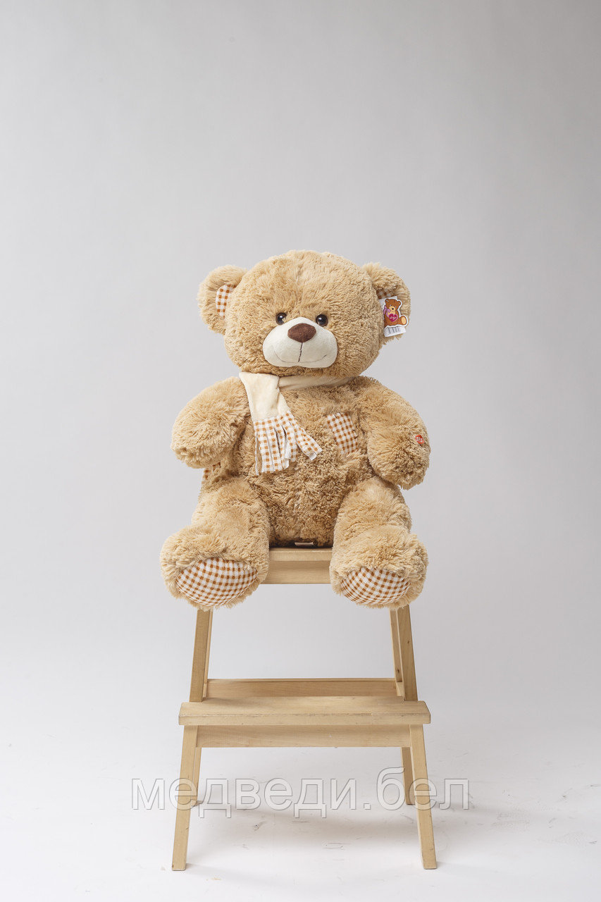 Мягкая игрушка Sweet 85 см кофейный плюшевый мишка, большой медведь - фото 3 - id-p64522168