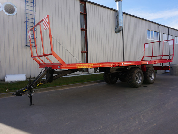 Платформа для перевозки сельскохозяйственных грузов (рулоновоз) - фото 1 - id-p64527896