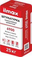 Штукатурка тонкослойная цементная ilmax 6900