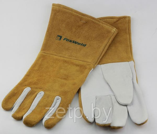 Перчатки кожаные мягкие "Элит" (FoxWeld, Италия) - фото 1 - id-p2715528