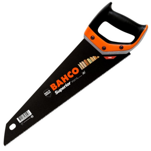 Ножовка Bahco Superior 2600-16 с рукояткой ERGO, производства Швеции - фото 1 - id-p64556245