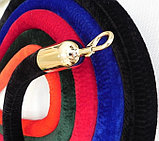 Декоративный плетеный канат, длина 1,5 - 2 метра. В цену входят два карабина и плетеная перемычка канат., фото 9