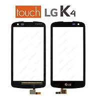 Сенсорный экран (тачскрин) Original LG K4 Indigo/K120/K130E Белый