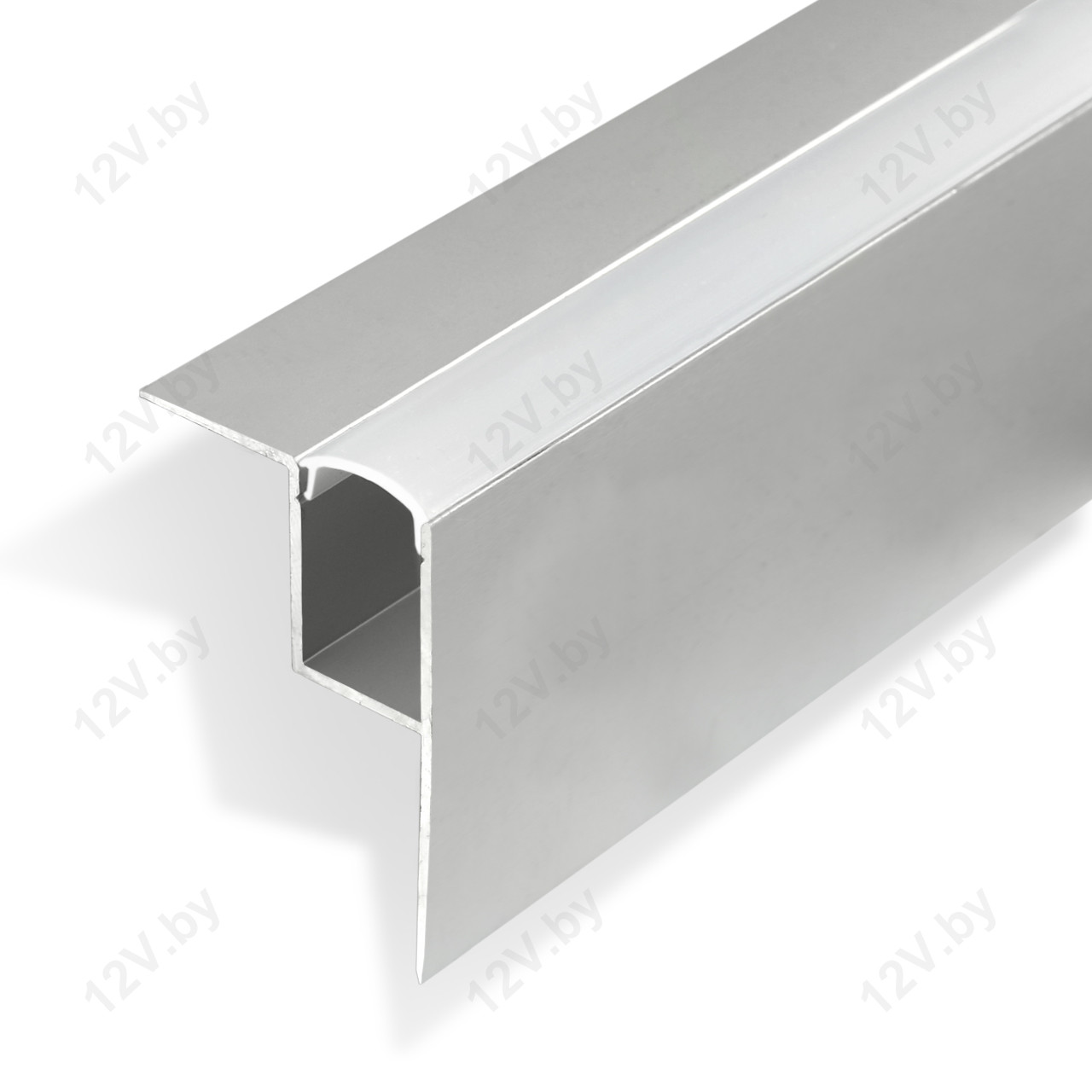 Алюминиевый профиль PA-P32 с экраном для подвесных потолков с подсветкой