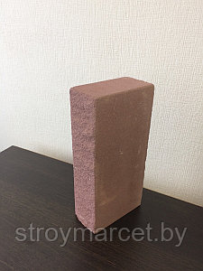 Камень (кирпич) искусственный колотый розовый