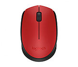 Компьютерная мышь беспроводная Logitech Mouse M171, красный