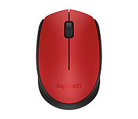 Компьютерная мышь беспроводная Logitech Mouse M171, красный