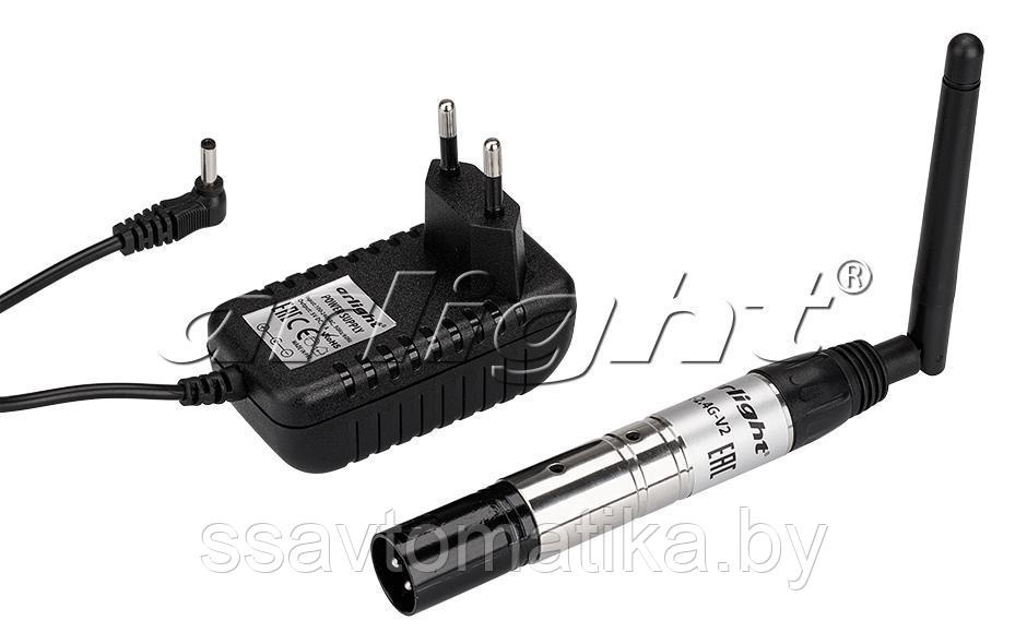 Усилитель CT-DMX-2.4G-V2 (5V, RF, XLR Male) - фото 2 - id-p64590639