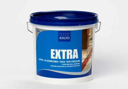 Готовый клей для напольных покрытий и стеновых покрытий из ПВХ (дисперсия) EXTRA, 1л. - фото 1 - id-p64606040