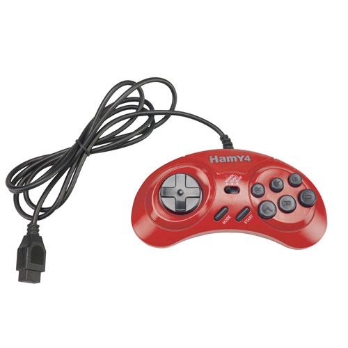 Игровая приставка SEGA-DENDY "Hamy 4" Red (350 встроенных игр, 8-16 bit, 2 дж.) - фото 6 - id-p58522573