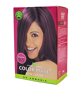 Краска на основе хны Color Mate красное дерево тон 9.5, 15 г