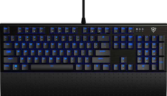 Игровая механическая клавиатура с подсветкой ThunderX3 ТК50, 104 кл, Anti-ghosting