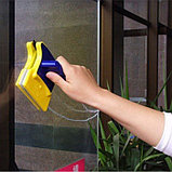 Магнитная щетка для мытья окон с двух сторон, фото 4