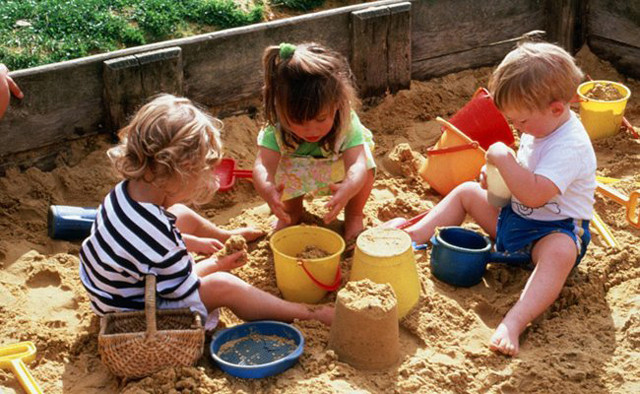 Набор песочный №281: песочная мельница с совком и грабельками ПОЛЕСЬЕ 35097 - фото 3 - id-p64875126